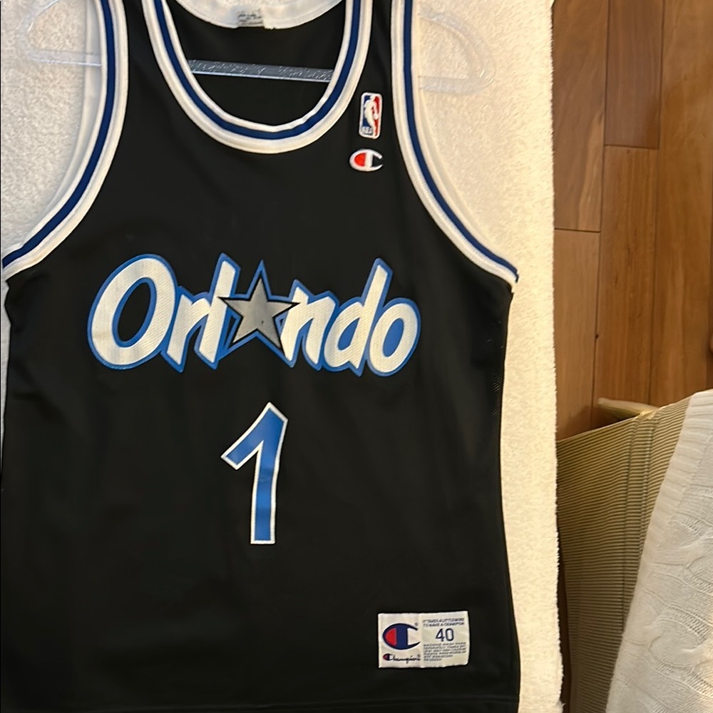 Champion Black and Blue Orlando Jersey